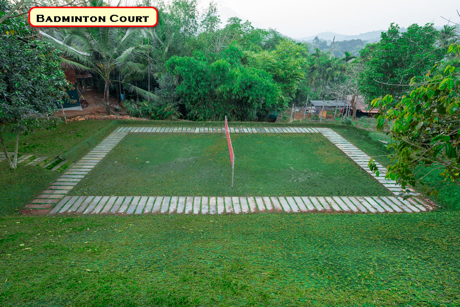 Badminton court